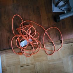 Epicord 16/3 Extension Cord Outdoor Extension Cord (25 ft) Heavy Duty Extension Cord(Orange)