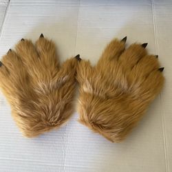 Halloween Costume GYMBOREE WEREWOLF Gloves Costume Prep 