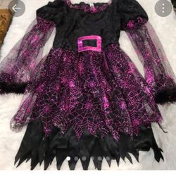 Halloween Witch/Spiderweb Costume 