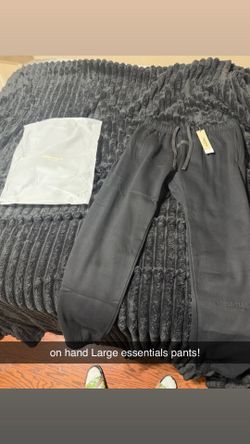 Essentials Fear of God Sweatpants Large Black (New)