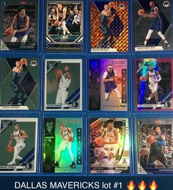DALLAS MAVERICKS Lot #1 (12 Cards) 🔥🔥🔥 Luka Doncic Playbook, Josh Green Silver RC, 3 Kristaps Porzingis & More!