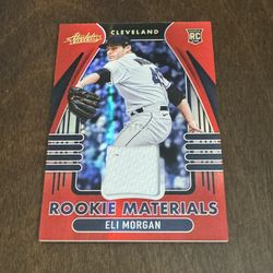 Eli Morgan Absolute Baseball Rookie Game Used Card