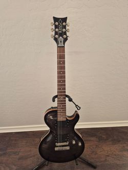 DBZ Dean Zelinsky Bolero Les Paul Style Electric Guitar Black (Trades Okay)