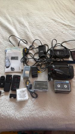 Sony handycam camera.  See Details