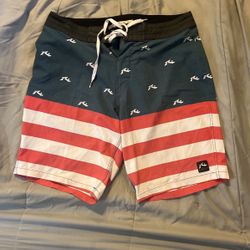 RUSTY surfing Trunks Size 31