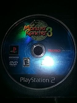 PS2 game monster rancher 3