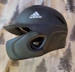 Adidas Baseball with Lefty Jaw Guard 