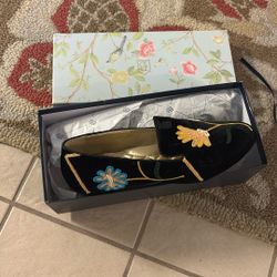 Birdies Shoes/ black slip on flats size 8.5