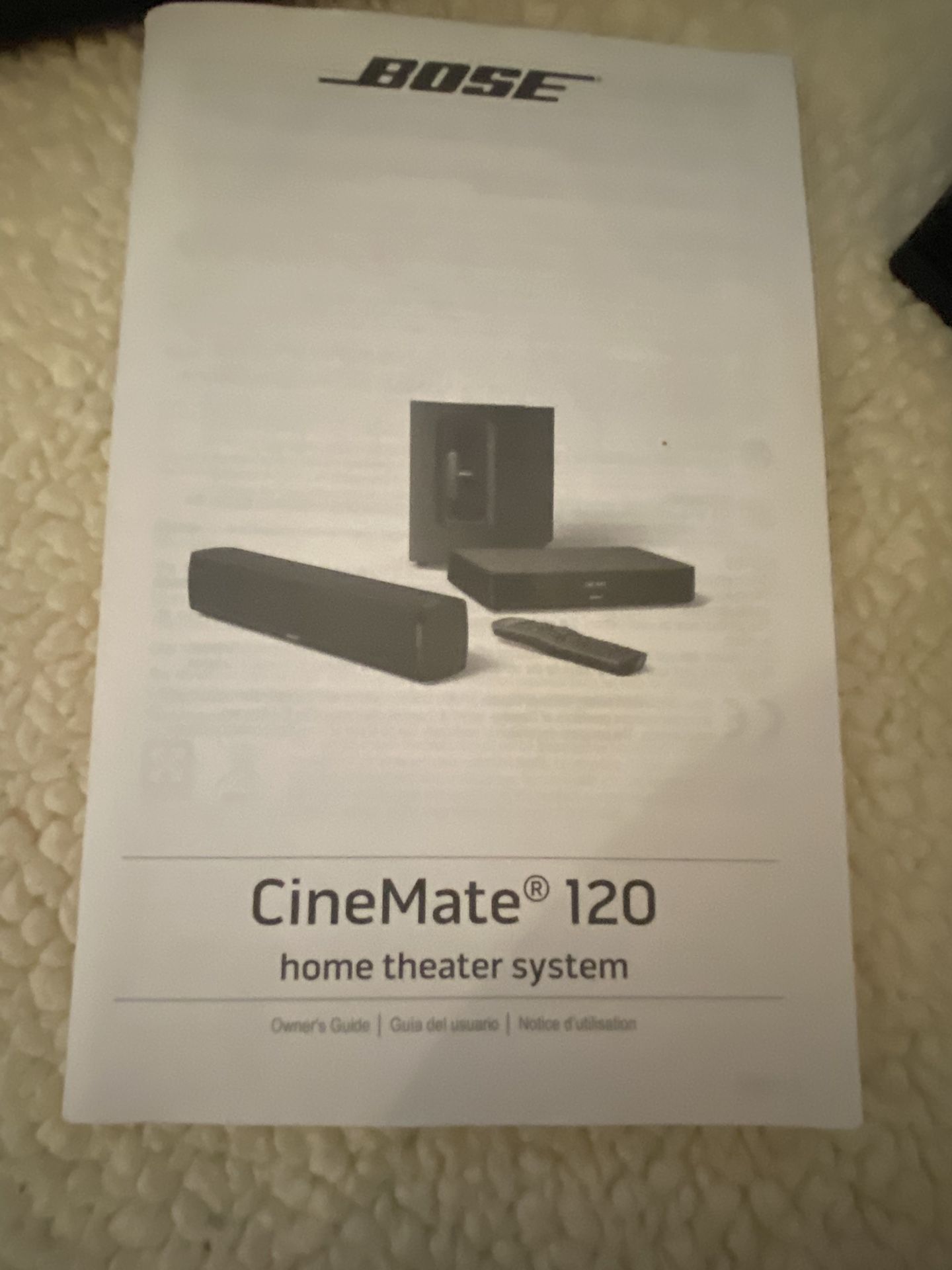 Bose Home Theater System 