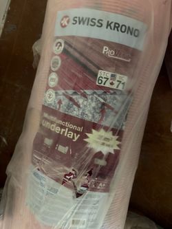 Swiss Krono ProVent Flooring Underlayment – 2 Rolls – $80