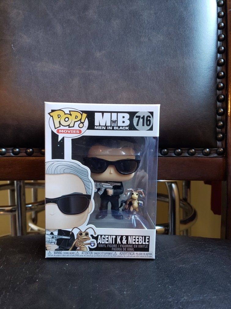 Funko Pop Agent K & Neeble #716