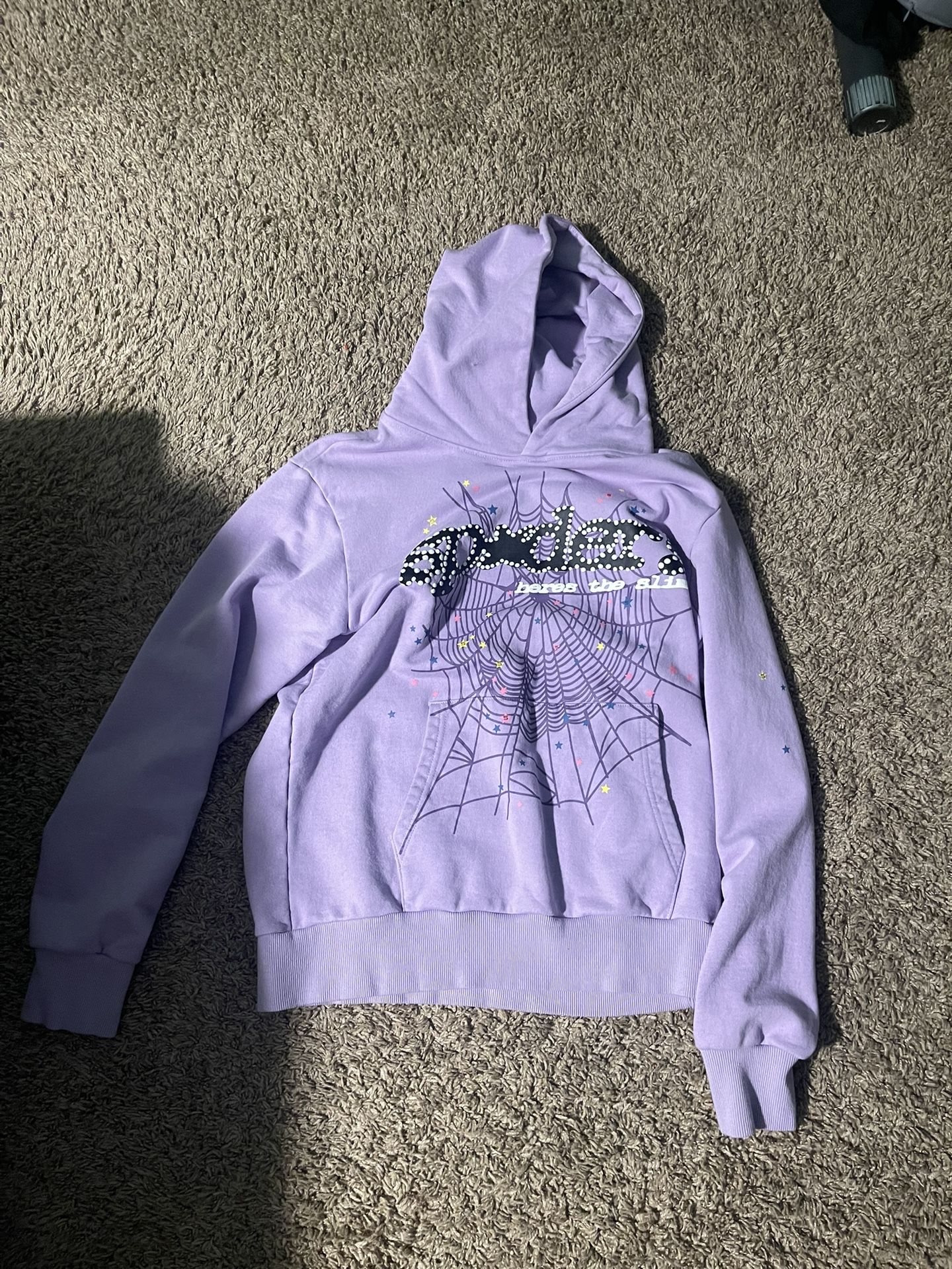 Spider Hoodie Purple