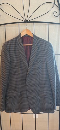 Men’s Checked Blazer