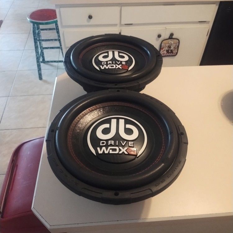12" DB DRIVE WDX G2 SUBS 