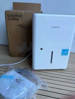 Waykar Dehumidifier 2000 Sq Ft Home Basement 35dB Quiet Drain Hose Energy Star