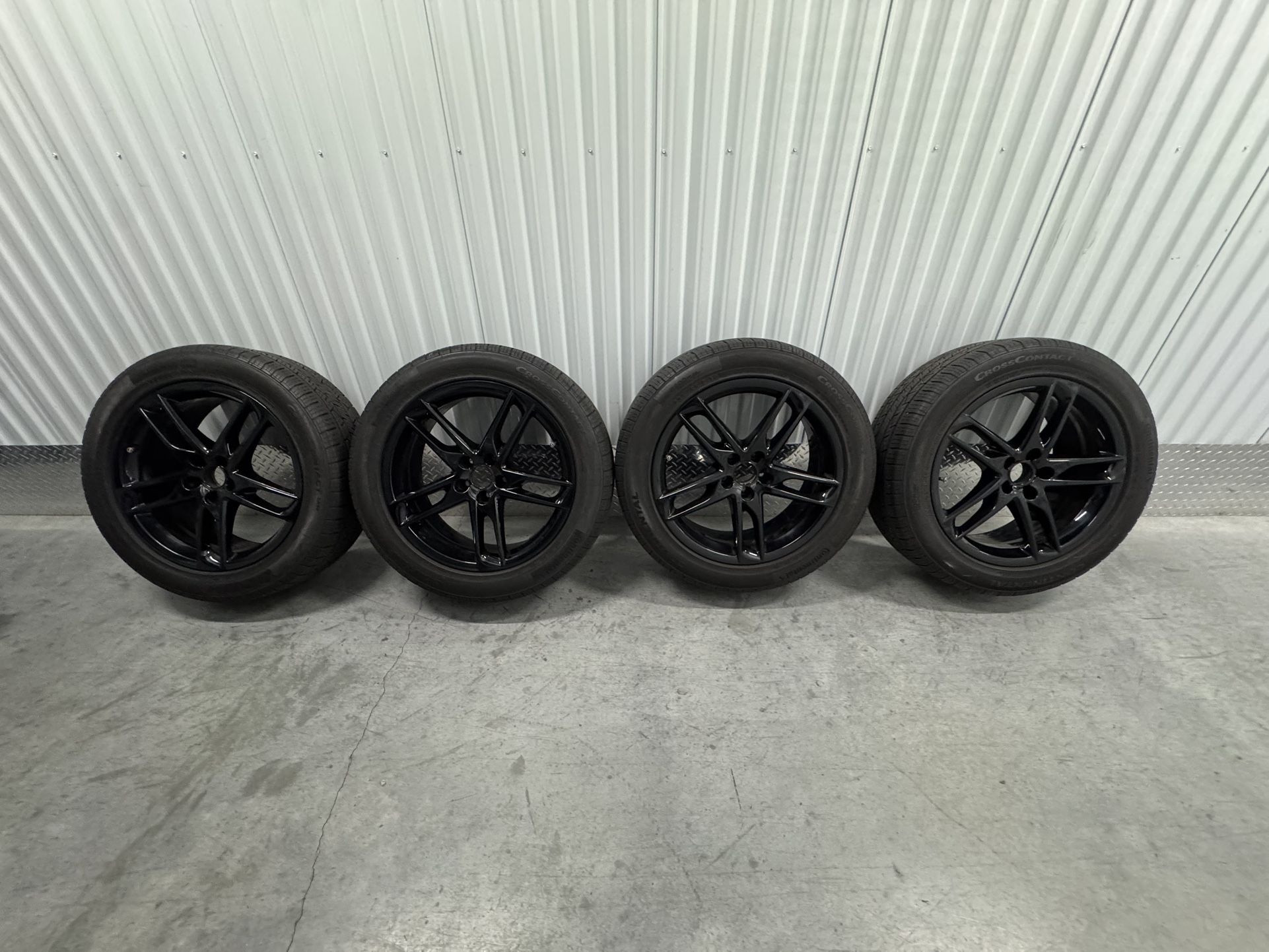 OEM Audi Q5 Prestige Rims 19x8 ET39 With Continental DWS06