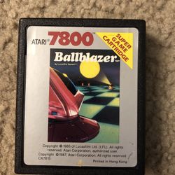 Atari 7800 Ballblazer Game 