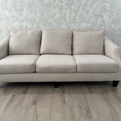 Neutral Sofa and Loveseat Set