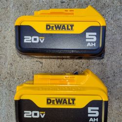 DeWalt Batteries 5ah