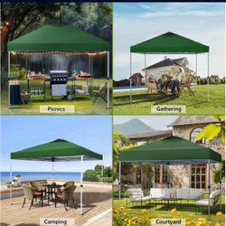 2 N 1 Pop Up Canopy 8x8 Very Unique