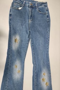 Denim Jeans with Stars size Small