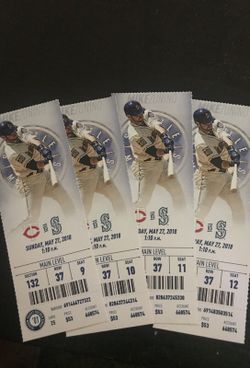 4 tickets behind home plate. $30 each OBO