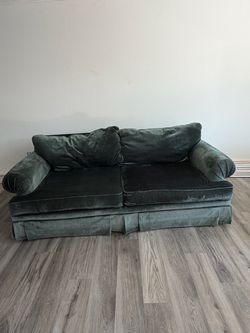 Green couches