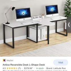 94” Double Desk