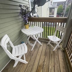Deck Table And Chairs