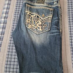 Men's Rock Revival Jeans Size 44x33 $65 Pickup In Oakdale 