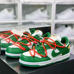 Nike Dunk Low Off White Pine Green 68