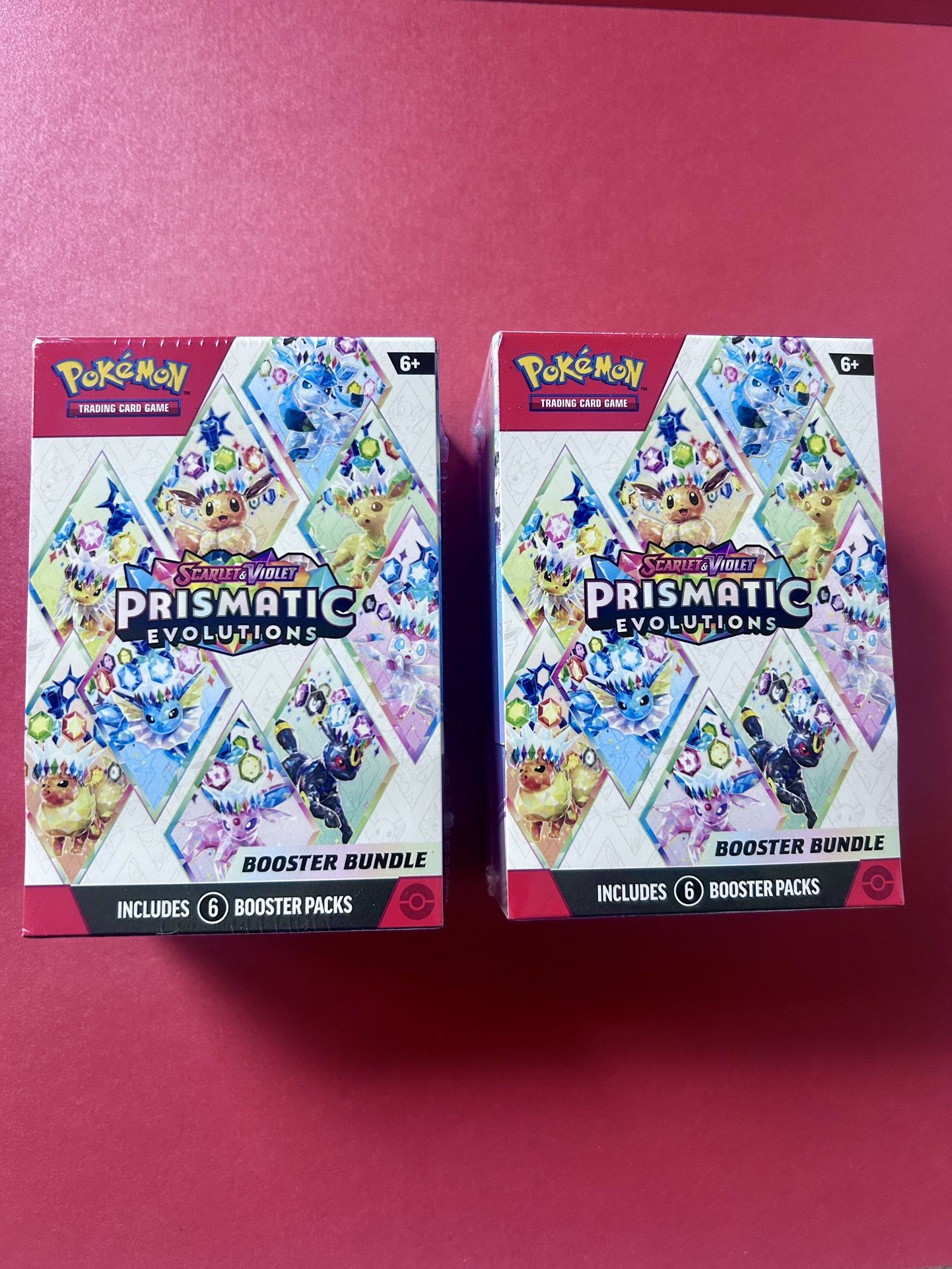 Prismatic Evolution Booster Bundles