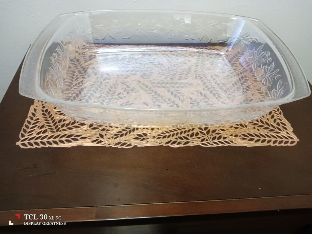 Crystal Serving Tray
