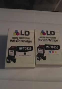 2 brand new ink cartridges