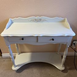 side table with drawers