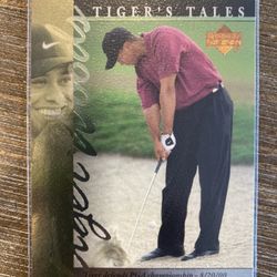 Tigers Tales (Tiger Defends Pga Title) Card