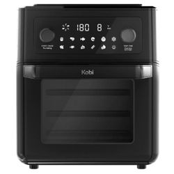 Kobi .• 12.7 Quart Air Fryer in Black