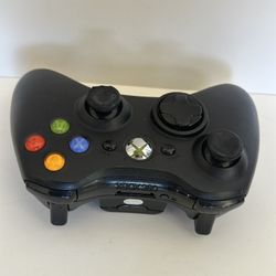 🟩 Xbox 360 Wireless Controller – Original Black Edition 🎮⚡✨ Tested!