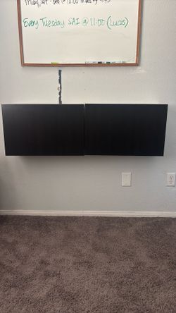 Floating ikea cabinets