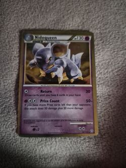 Nidoqueen Pokémon Card 28/102 (2010)