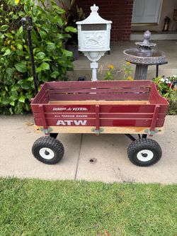 Radio Flyer ATW All-Terrain Wood Wagon – Removable Sides