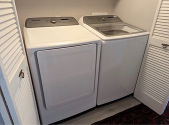 Washer and dryer