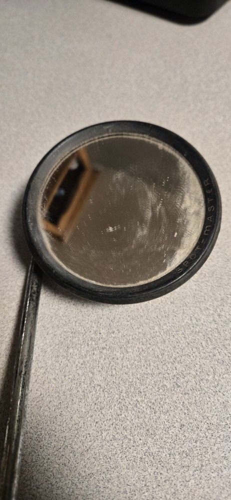 Spot master clip on mirror antique nineteen forties