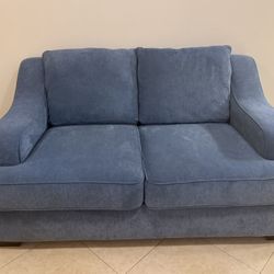 Blue couch 