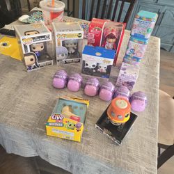 Lot Of NEW Toys And Collectible Ornaments, In Package, New.
