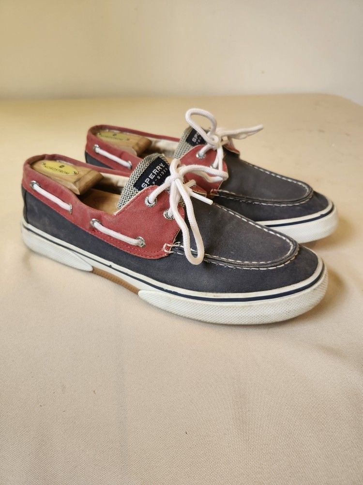 MEN'S SHOES ( SPERRY TOP SIDER ) SIZE 11, M. BOAT SHOES. SLIP ON LOAFERS.