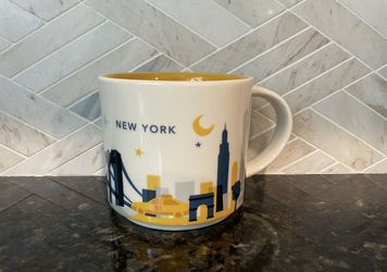 Starbucks Coffee NEW YORK You Are Here Collection Mug 14 oz