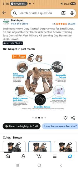 Dog harness x large