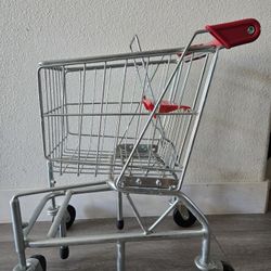 Melissa and Doug metal shopping cart