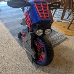 Huffy Spider Man Motorcycle 